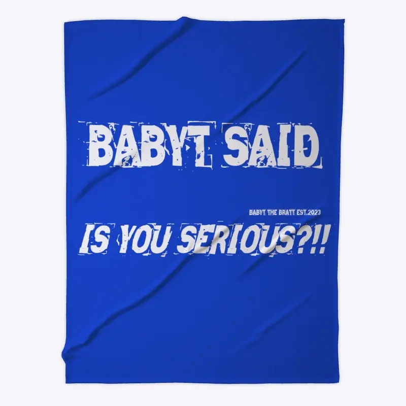 BABYT THE BRATT MERCH